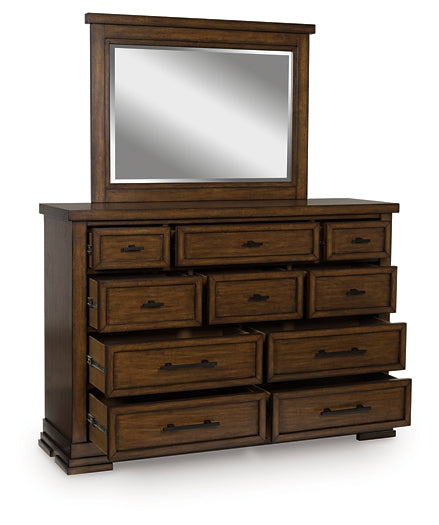 Taffenbrook Dresser and Mirror Signature Design by Ashley®
