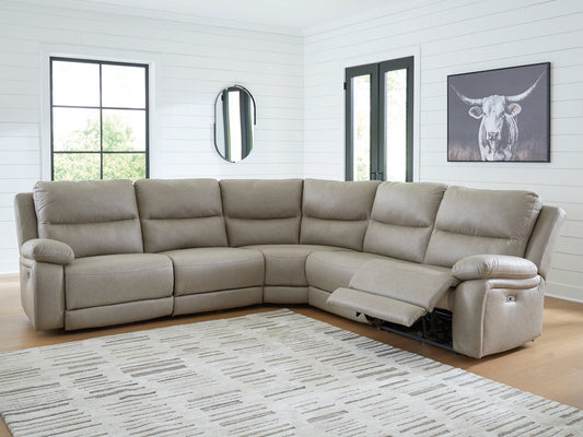 Narwhal Place 5-Piece Power Reclining Sectional Signature Design by Ashley®