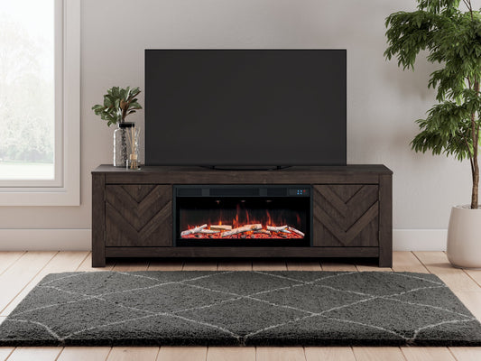Cayboni 71" TV Stand with Electric Fireplace Signature Design by Ashley®