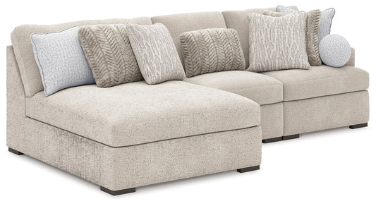 Cuddle Plush 3-Piece Sectional with Chaise Signature Design by Ashley®