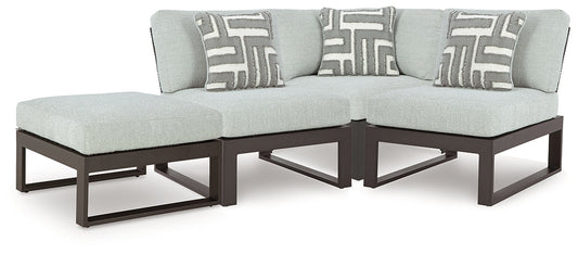 Beachloft 4-Piece Outdoor Sectional Signature Design by Ashley®