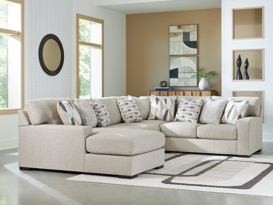 Laurelgrove 4-Piece Sectional with Chaise Benchcraft®