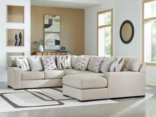 Laurelgrove 4-Piece Sectional with Chaise Benchcraft®