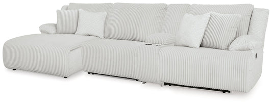 Top Tier 4-Piece Reclining Sectional with Chaise Signature Design by Ashley®