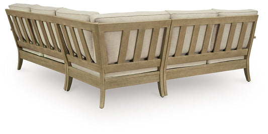 Clare View 3-Piece Outdoor Sectional Signature Design by Ashley®