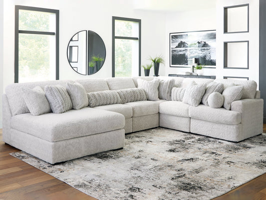 Cuddle Plush 6-Piece Sectional with Chaise Signature Design by Ashley®