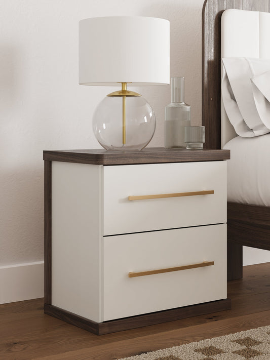 Kendanport Two Drawer Night Stand Signature Design by Ashley®