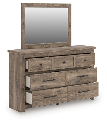 Rusticott Dresser and Mirror Signature Design by Ashley®