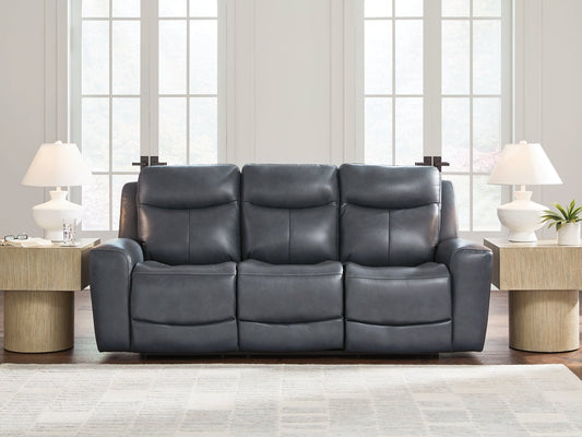 Next Move PWR REC Sofa with ADJ Headrest Signature Design by Ashley®