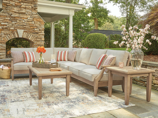 Clare View 4-Piece Outdoor Sectional Signature Design by Ashley®