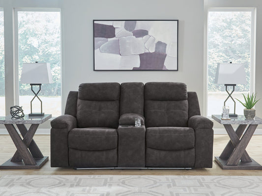 Brysonview DBL Rec Loveseat w/Console Benchcraft®
