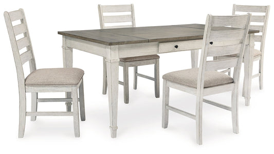 Skempton Dining Table and 4 Chairs Signature Design by Ashley®