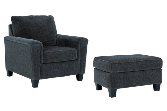 Abinger Chair and Ottoman Signature Design by Ashley®