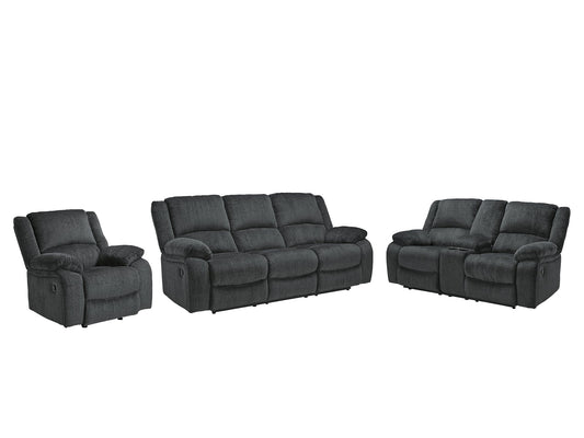 Draycoll Sofa, Loveseat and Recliner Signature Design by Ashley®