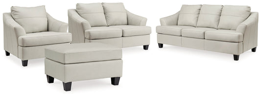 Genoa Sofa, Loveseat, Chair and Ottoman Signature Design by Ashley®