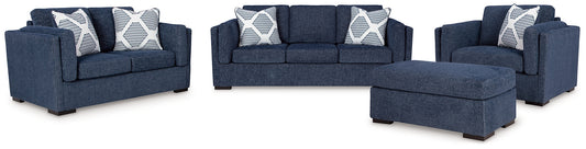 Evansley Sofa, Loveseat, Chair and Ottoman Benchcraft®