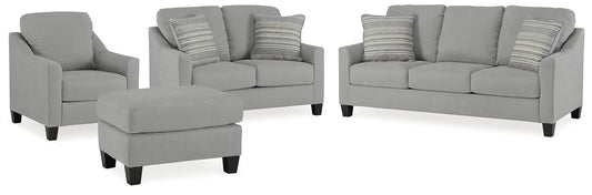 Adlai Sofa, Loveseat, Chair and Ottoman Signature Design by Ashley®