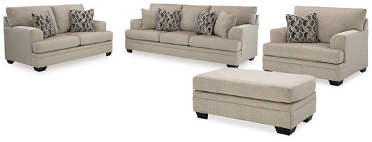 Stonemeade Sofa, Loveseat, Chair and Ottoman Signature Design by Ashley®