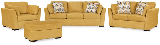 Keerwick Sofa, Loveseat, Chair and Ottoman Signature Design by Ashley®