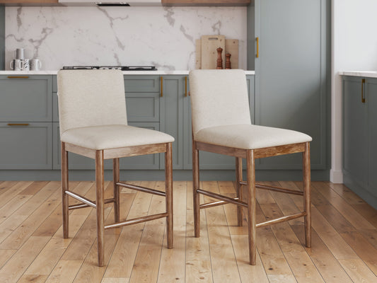 Isanti Upholstered Barstool (2/CN) Millennium® by Ashley