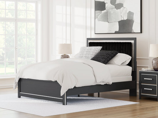Zuraleus Queen Upholstered Panel Bed Signature Design by Ashley®
