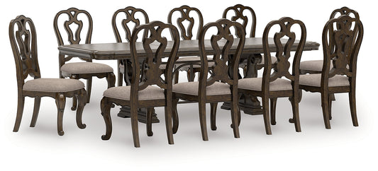 Maylee Dining Table and 10 Chairs Signature Design by Ashley®