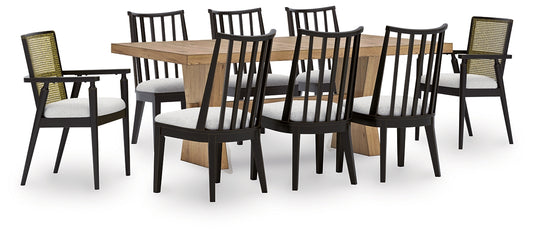 Galliden Dining Table and 8 Chairs Signature Design by Ashley®