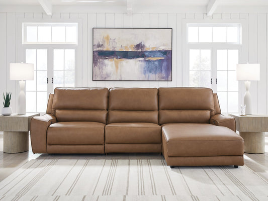 DeepWakes 3-Piece Reclining Sofa Chaise Signature Design by Ashley®