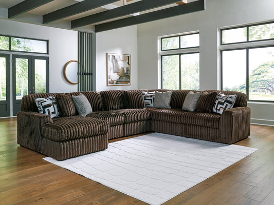 Midnight-Madness 6-Piece Sectional with Chaise Signature Design by Ashley®
