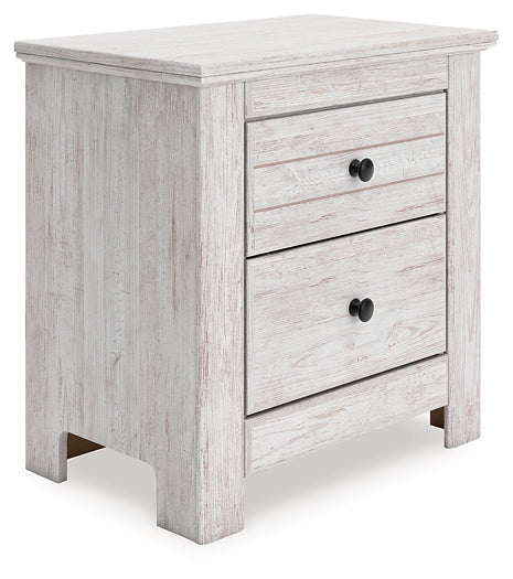 Makidern Two Drawer Night Stand Signature Design by Ashley®