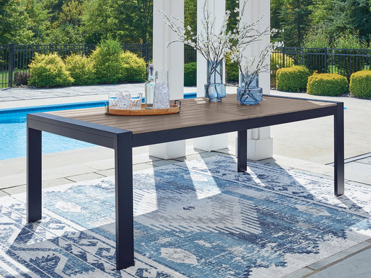 East Beach RECT Dining Table w/UMB OPT Signature Design by Ashley®