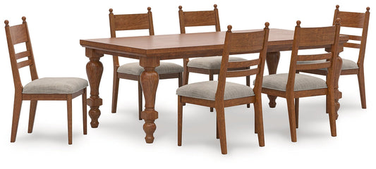 Greddinton Dining Table and 6 Chairs Signature Design by Ashley®