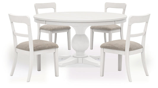 Greddinton Dining Table and 4 Chairs Signature Design by Ashley®