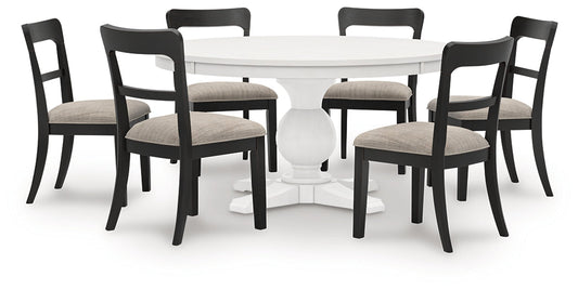 Greddinton Dining Table and 6 Chairs Signature Design by Ashley®