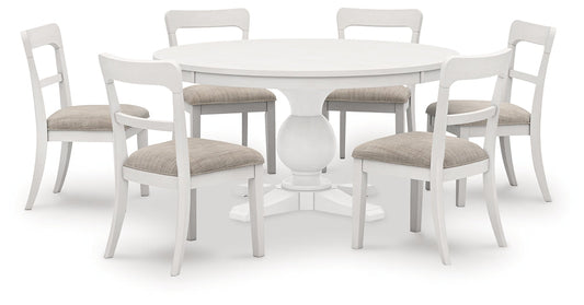 Greddinton Dining Table and 6 Chairs Signature Design by Ashley®