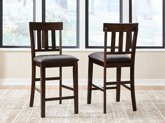 Haddigan Upholstered Barstool (2/CN) Signature Design by Ashley®
