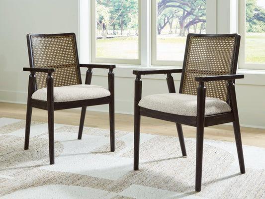 Galliden Dining UPH Arm Chair (2/CN) Signature Design by Ashley®