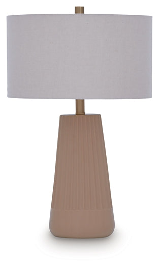 Dellner Ceramic Table Lamp (1/CN) Signature Design by Ashley®