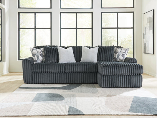 Midnight-Madness 2-Piece Sectional Sofa Chaise Signature Design by Ashley®