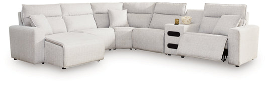 Modmax II 6-Piece Reclining Sectional with Chaise and Audio Console Signature Design by Ashley®