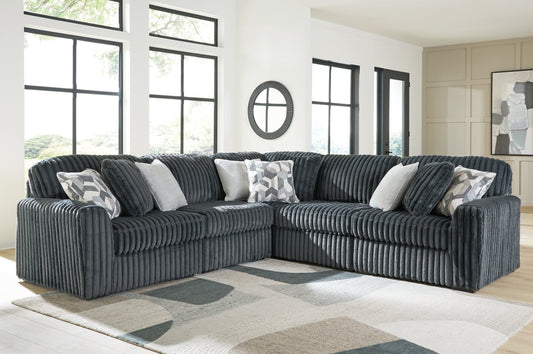 Midnight-Madness 5-Piece Sectional Signature Design by Ashley®