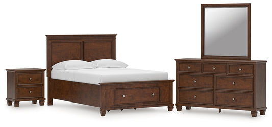 Danabrin Full Panel Storage Bed, Dresser, Mirror and Nightstand Signature Design by Ashley®