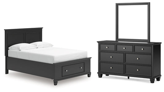 Lanolee Full Panel Storage Bed, Dresser and Mirror Signature Design by Ashley®