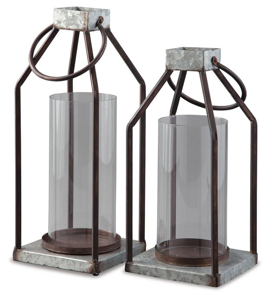 Diedrick Lantern Set (2/CN) Signature Design by Ashley®