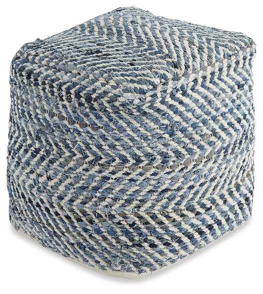 Chevron Pouf Signature Design by Ashley®