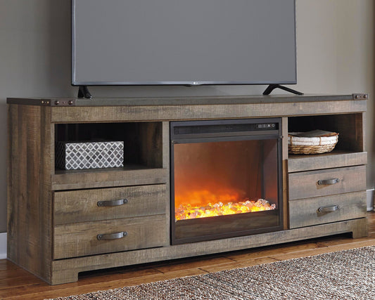 Trinell 63" TV Stand with Electric Fireplace Signature Design by Ashley®