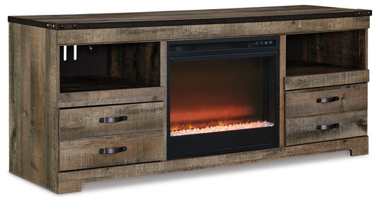 Trinell 63" TV Stand with Electric Fireplace Signature Design by Ashley®