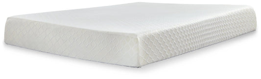 10 Inch Chime Memory Foam Mattress Sierra SleepĀ® by Ashley