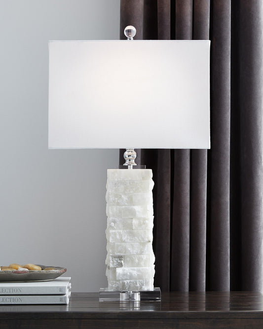 Malise Alabaster Table Lamp (1/CN) Signature Design by Ashley®