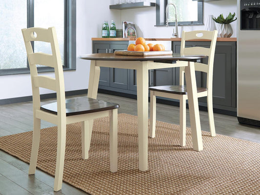 Woodanville Round DRM Drop Leaf Table Signature Design by Ashley®